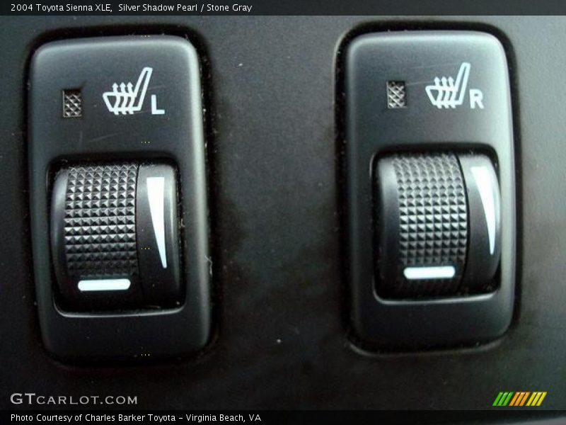 Silver Shadow Pearl / Stone Gray 2004 Toyota Sienna XLE
