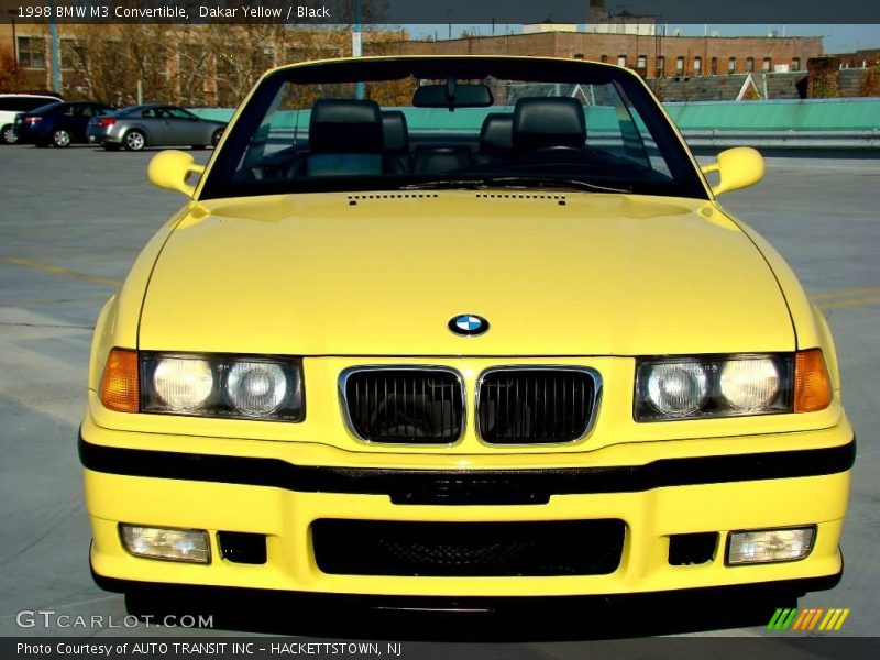  1998 M3 Convertible Dakar Yellow