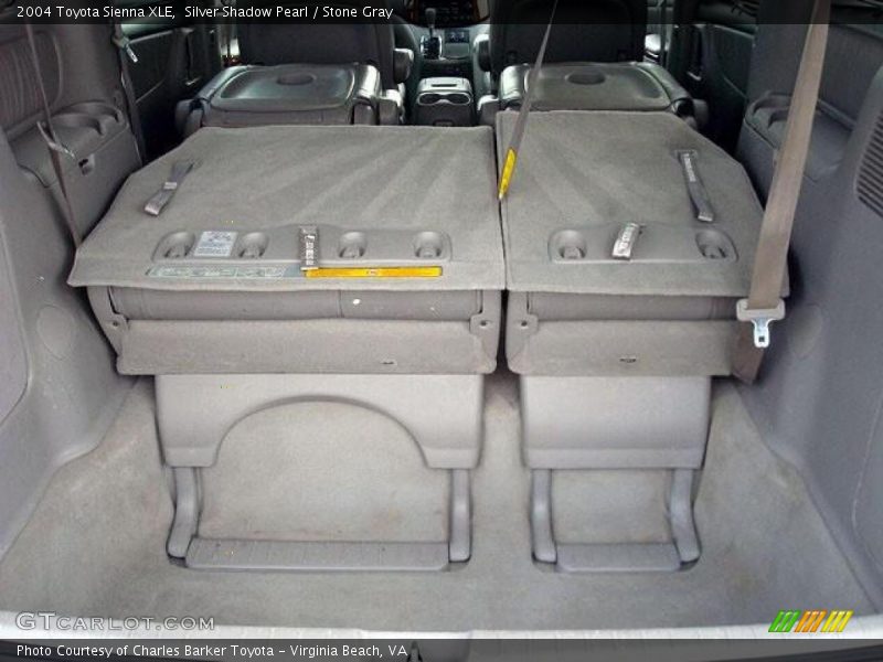 Silver Shadow Pearl / Stone Gray 2004 Toyota Sienna XLE