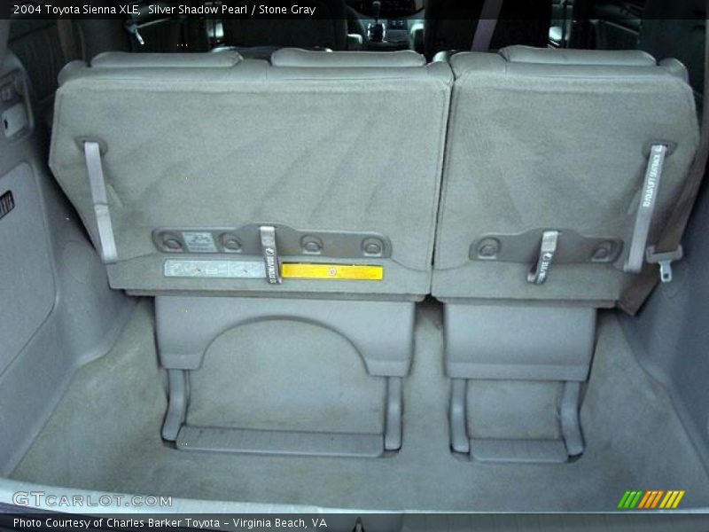 Silver Shadow Pearl / Stone Gray 2004 Toyota Sienna XLE