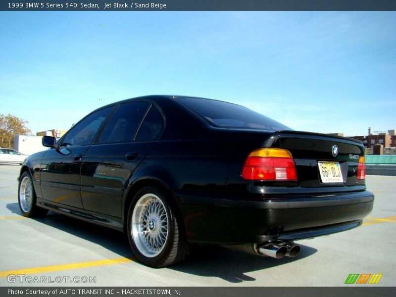 Jet Black / Sand Beige 1999 BMW 5 Series 540i Sedan