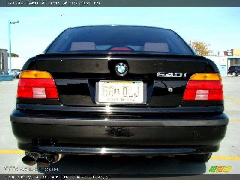 Jet Black / Sand Beige 1999 BMW 5 Series 540i Sedan