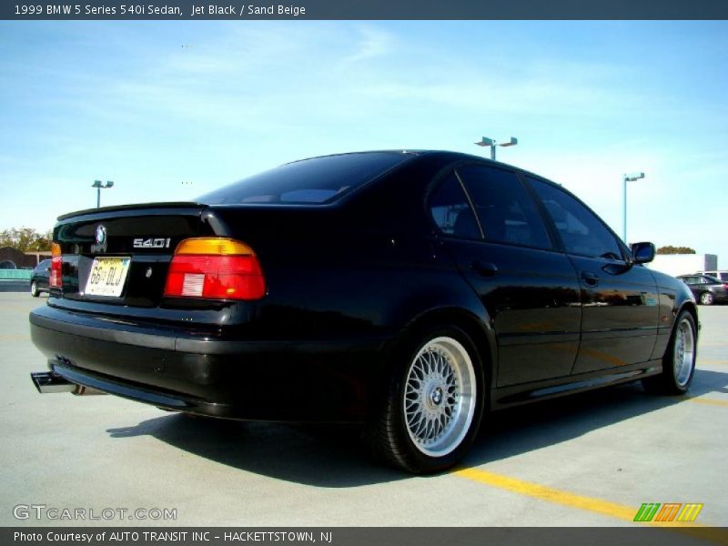 Jet Black / Sand Beige 1999 BMW 5 Series 540i Sedan