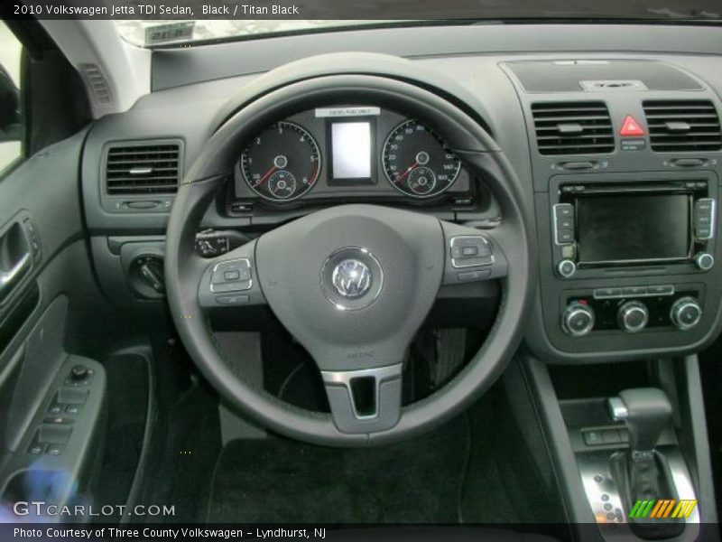 Black / Titan Black 2010 Volkswagen Jetta TDI Sedan