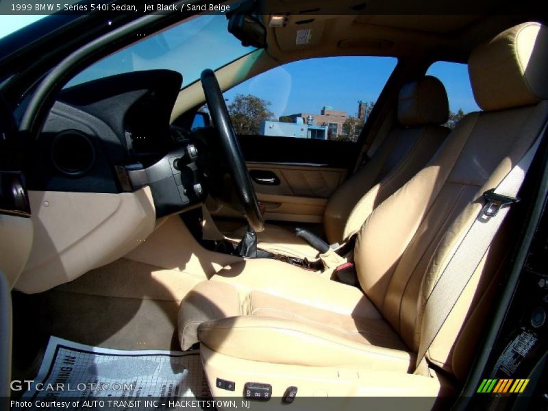 Jet Black / Sand Beige 1999 BMW 5 Series 540i Sedan