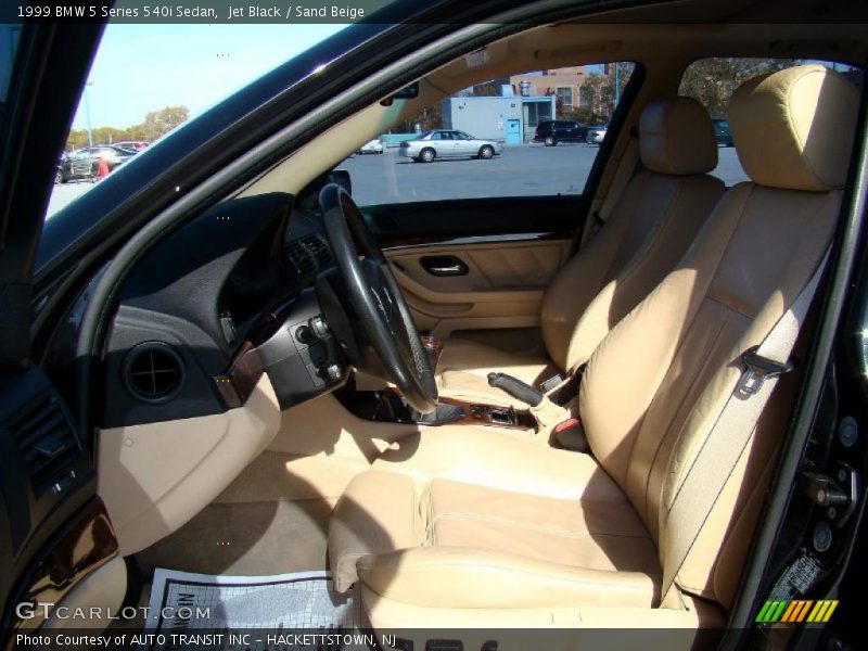 Jet Black / Sand Beige 1999 BMW 5 Series 540i Sedan