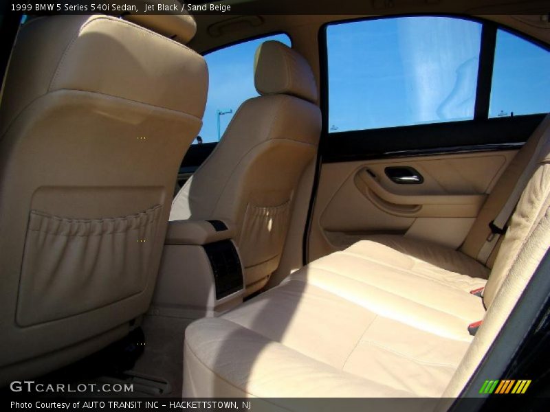 Jet Black / Sand Beige 1999 BMW 5 Series 540i Sedan