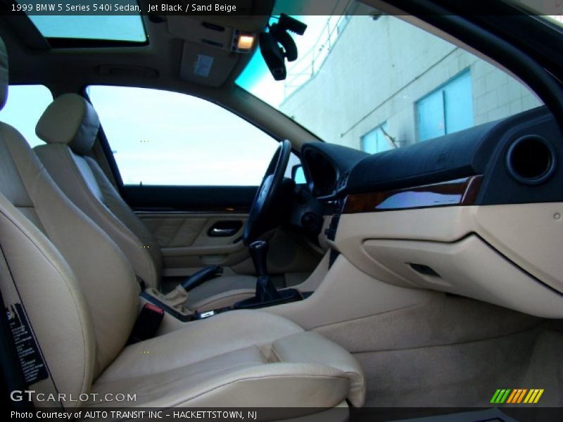 Jet Black / Sand Beige 1999 BMW 5 Series 540i Sedan