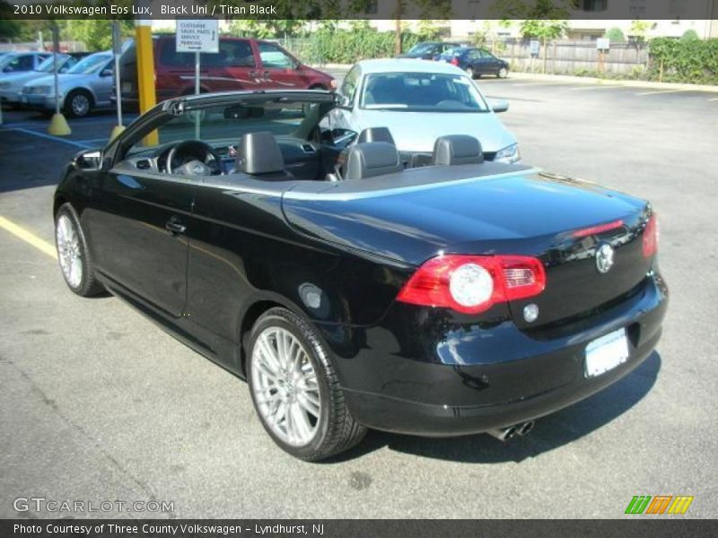 Black Uni / Titan Black 2010 Volkswagen Eos Lux