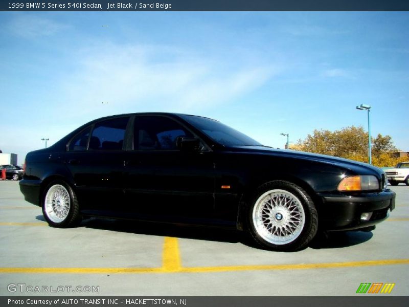 Jet Black / Sand Beige 1999 BMW 5 Series 540i Sedan