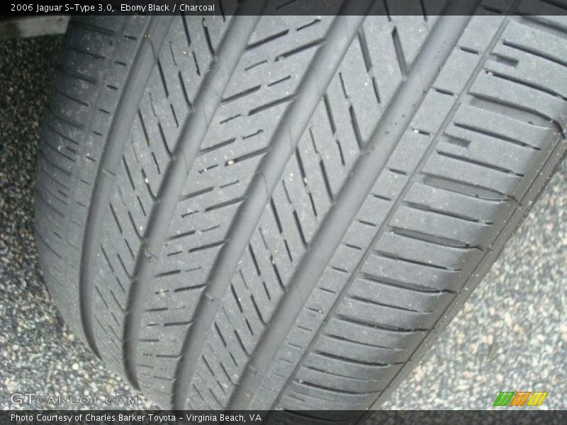 Ebony Black / Charcoal 2006 Jaguar S-Type 3.0