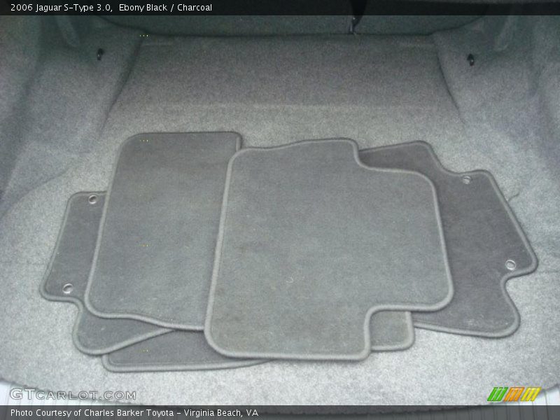 Ebony Black / Charcoal 2006 Jaguar S-Type 3.0