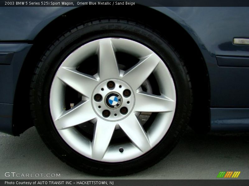  2003 5 Series 525i Sport Wagon Wheel