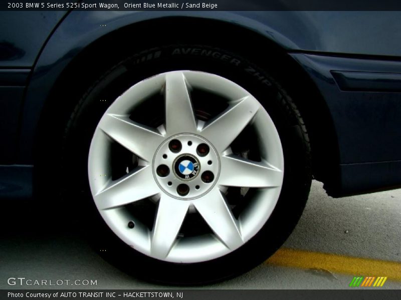  2003 5 Series 525i Sport Wagon Wheel