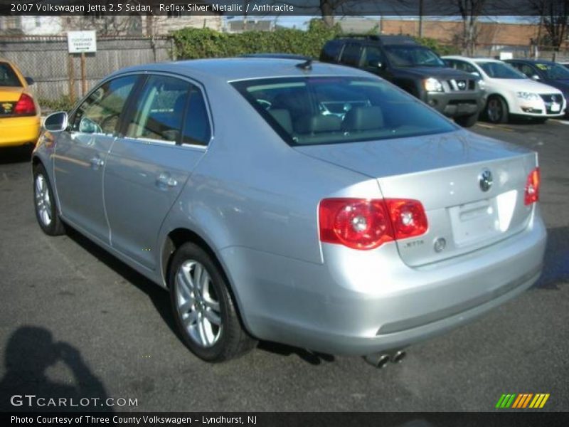 Reflex Silver Metallic / Anthracite 2007 Volkswagen Jetta 2.5 Sedan