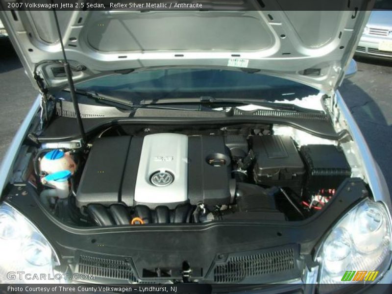 Reflex Silver Metallic / Anthracite 2007 Volkswagen Jetta 2.5 Sedan