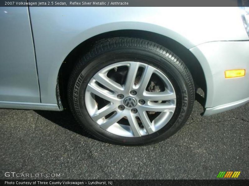 Reflex Silver Metallic / Anthracite 2007 Volkswagen Jetta 2.5 Sedan