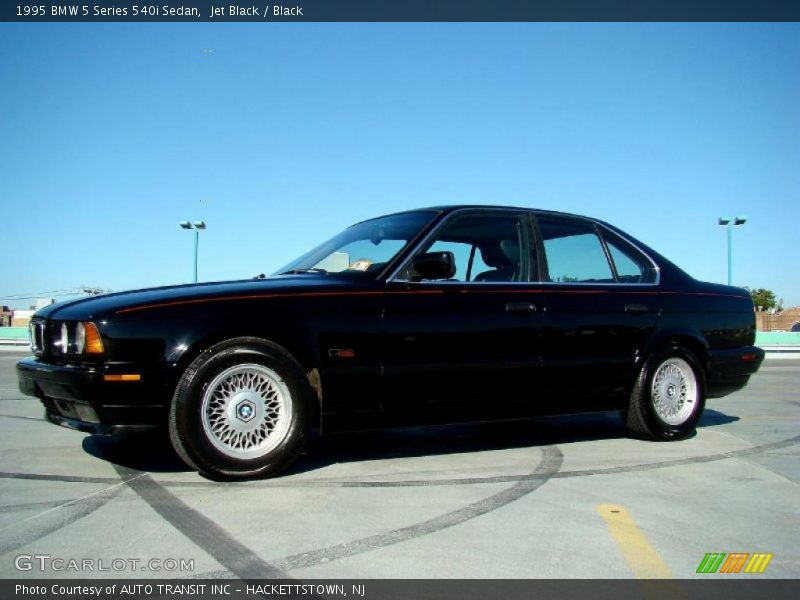 Jet Black / Black 1995 BMW 5 Series 540i Sedan
