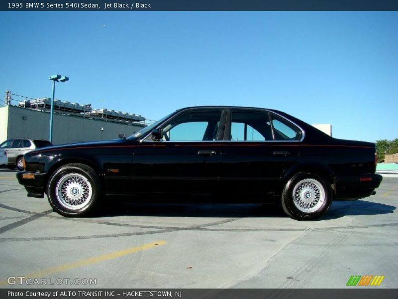 Jet Black / Black 1995 BMW 5 Series 540i Sedan