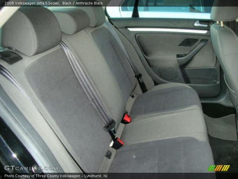 Black / Anthracite Black 2008 Volkswagen Jetta S Sedan