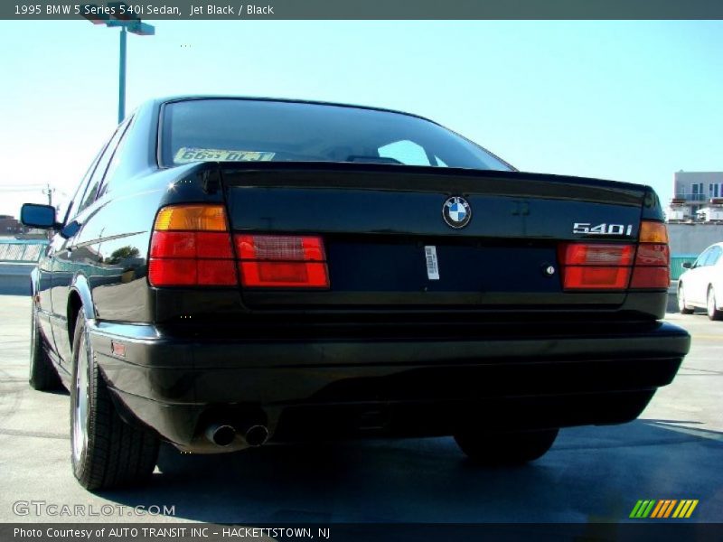 Jet Black / Black 1995 BMW 5 Series 540i Sedan