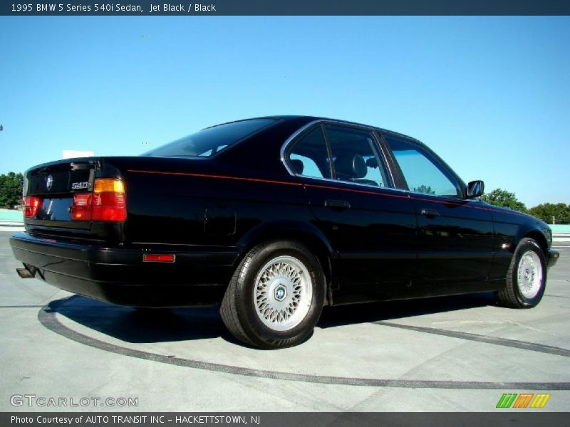 Jet Black / Black 1995 BMW 5 Series 540i Sedan