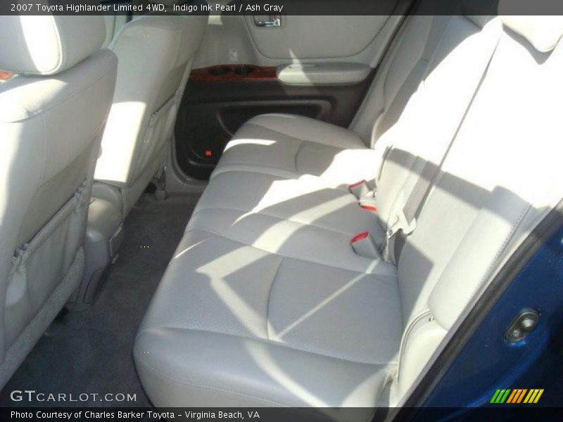 Indigo Ink Pearl / Ash Gray 2007 Toyota Highlander Limited 4WD
