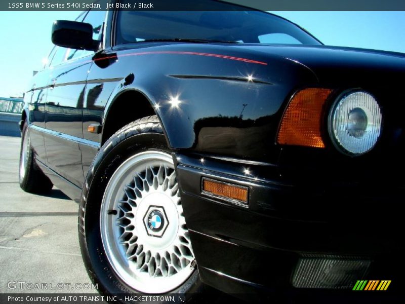 Jet Black / Black 1995 BMW 5 Series 540i Sedan
