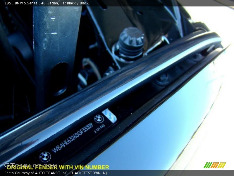  1995 5 Series 540i Sedan Engine - 4.0 Liter DOHC 32-Valve V8