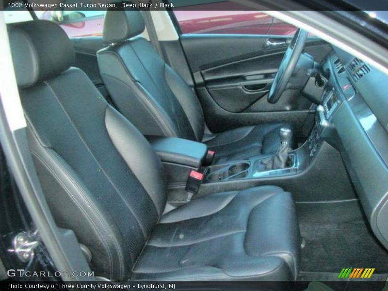Deep Black / Black 2008 Volkswagen Passat Turbo Sedan