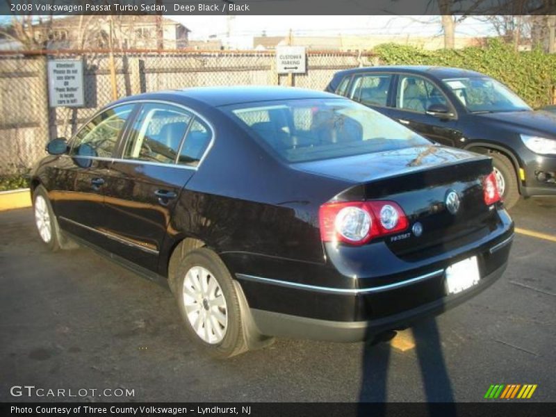 Deep Black / Black 2008 Volkswagen Passat Turbo Sedan
