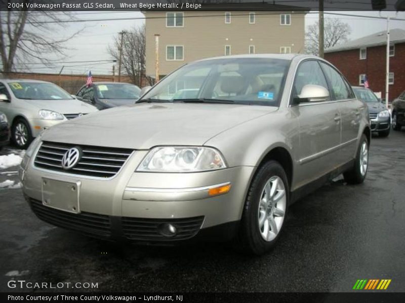 Wheat Beige Metallic / Beige 2004 Volkswagen Passat GLS Sedan