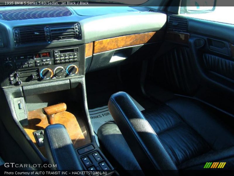 Jet Black / Black 1995 BMW 5 Series 540i Sedan