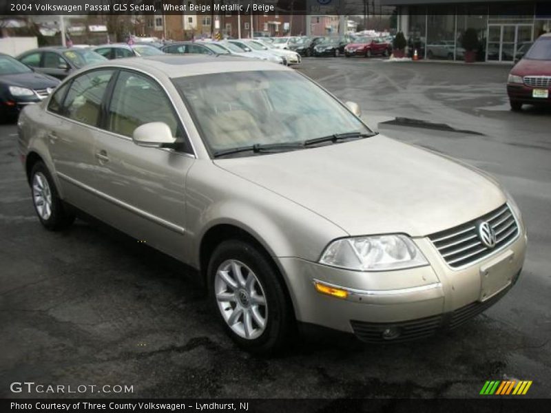 Wheat Beige Metallic / Beige 2004 Volkswagen Passat GLS Sedan