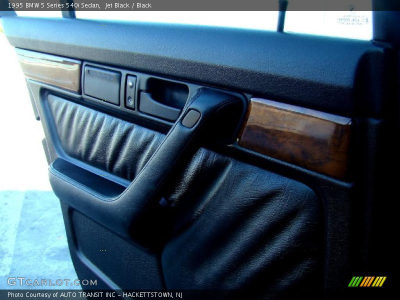 Jet Black / Black 1995 BMW 5 Series 540i Sedan