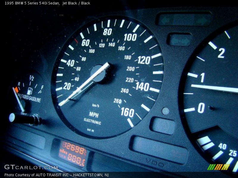 Jet Black / Black 1995 BMW 5 Series 540i Sedan