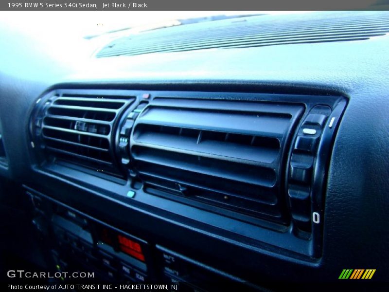Jet Black / Black 1995 BMW 5 Series 540i Sedan