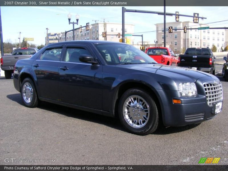 Silver Steel Metallic / Dark Slate Gray/Light Graystone 2007 Chrysler 300