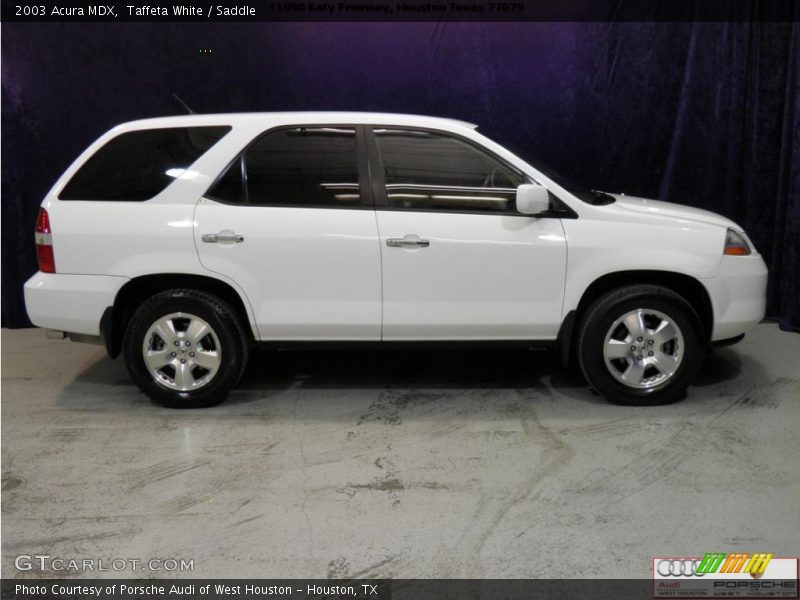 Taffeta White / Saddle 2003 Acura MDX