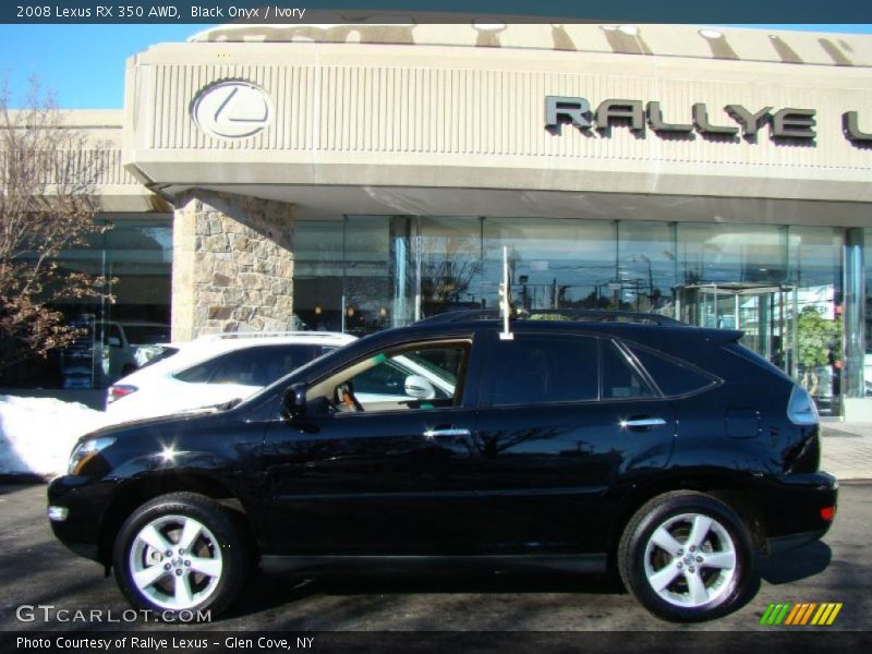 Black Onyx / Ivory 2008 Lexus RX 350 AWD