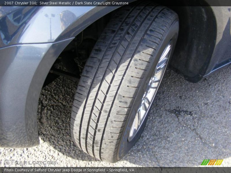 Silver Steel Metallic / Dark Slate Gray/Light Graystone 2007 Chrysler 300