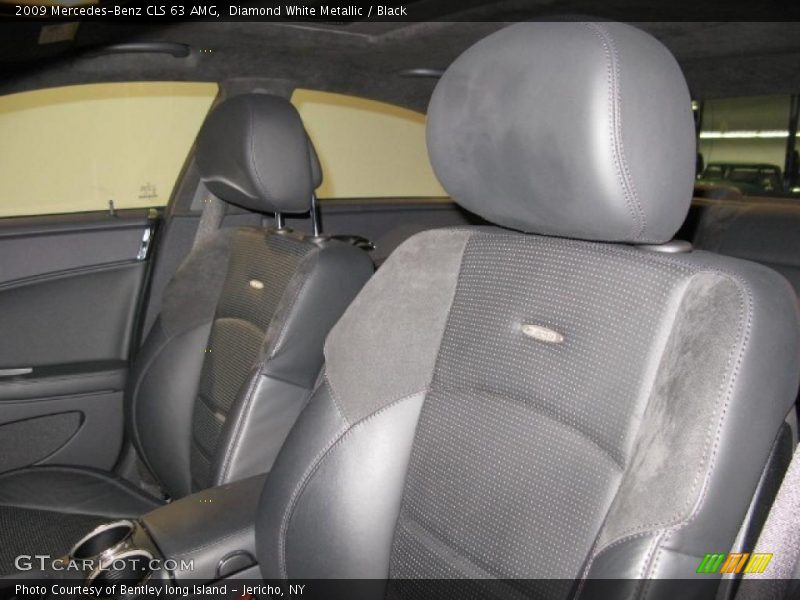 Diamond White Metallic / Black 2009 Mercedes-Benz CLS 63 AMG