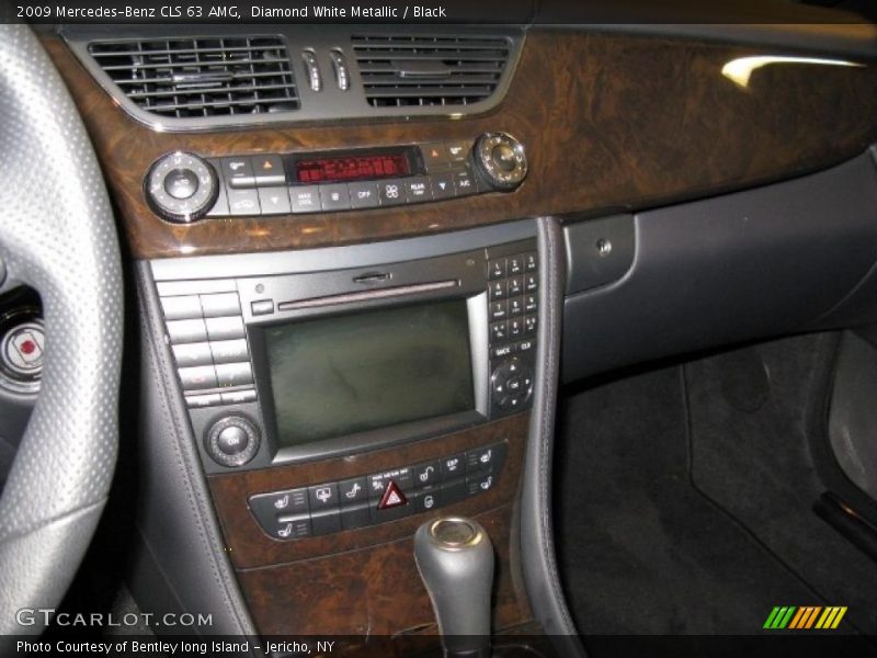Diamond White Metallic / Black 2009 Mercedes-Benz CLS 63 AMG