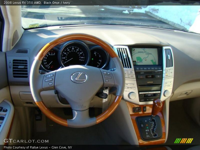 Black Onyx / Ivory 2008 Lexus RX 350 AWD