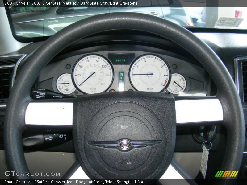 Silver Steel Metallic / Dark Slate Gray/Light Graystone 2007 Chrysler 300