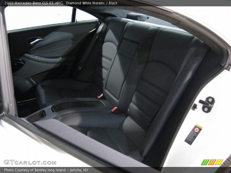 Diamond White Metallic / Black 2009 Mercedes-Benz CLS 63 AMG