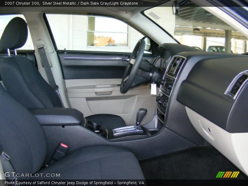 Silver Steel Metallic / Dark Slate Gray/Light Graystone 2007 Chrysler 300
