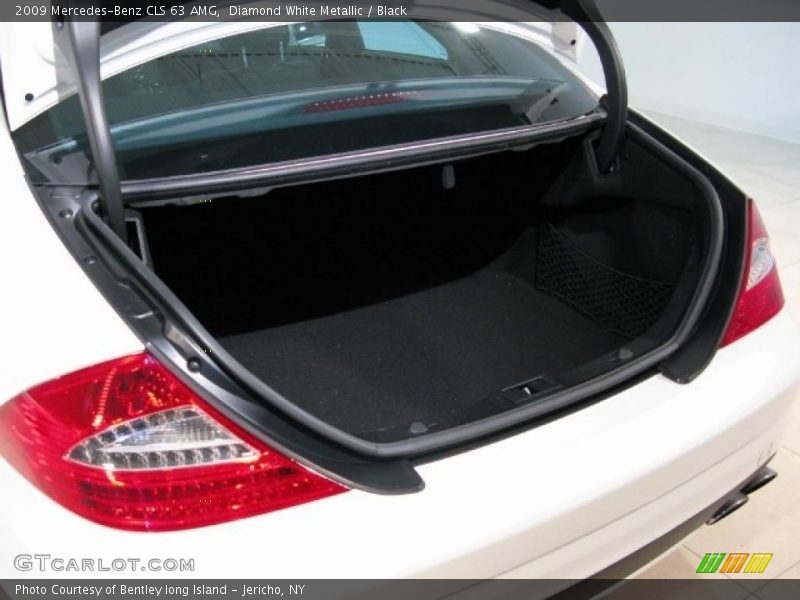 Diamond White Metallic / Black 2009 Mercedes-Benz CLS 63 AMG