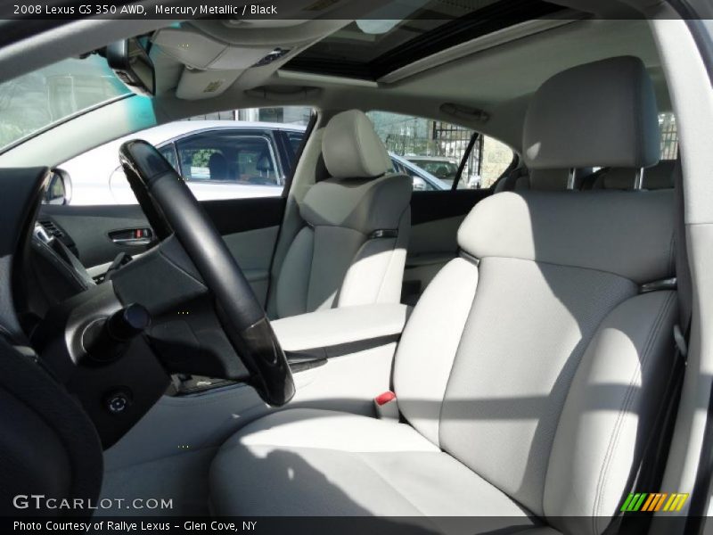 Mercury Metallic / Black 2008 Lexus GS 350 AWD
