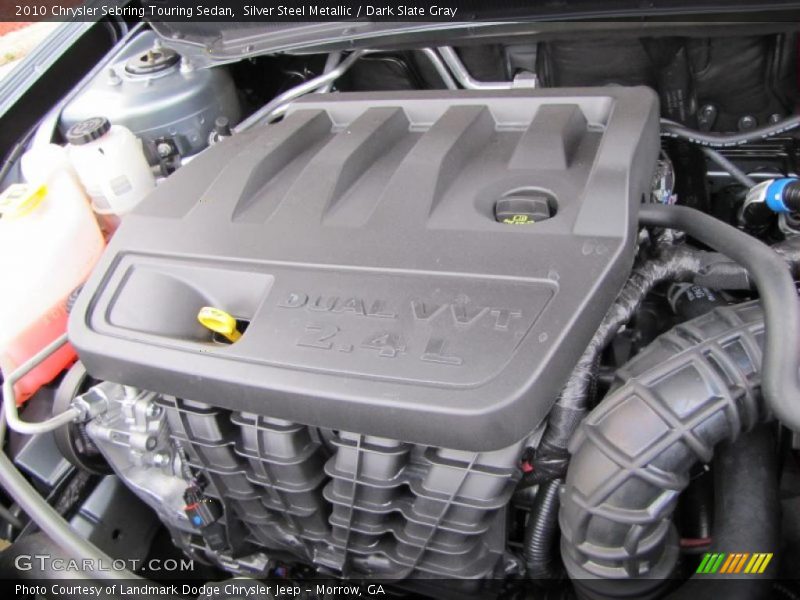 Silver Steel Metallic / Dark Slate Gray 2010 Chrysler Sebring Touring Sedan